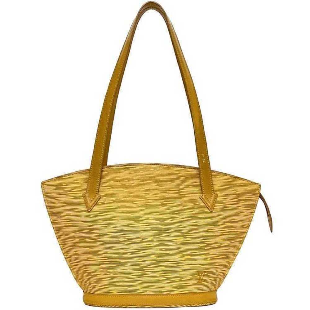 Louis Vuitton Saint Jacques Tote Bag Tassili Epi Leather Shoulder Bag Yellow